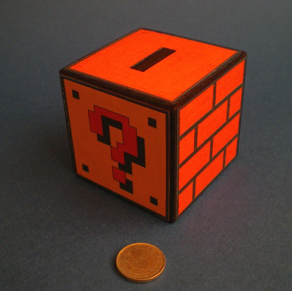 Mario’s coin box DIY Puzzles