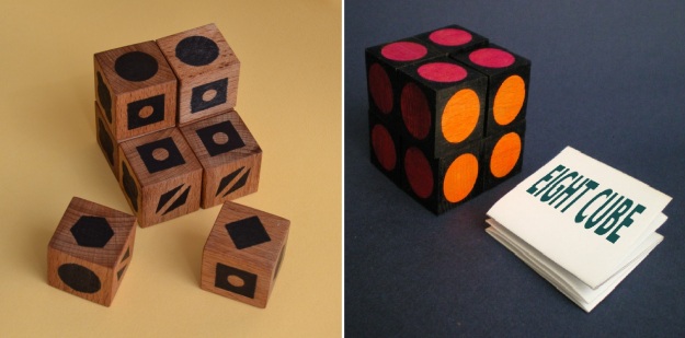 Eight cubes puzzle